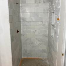 Prestine-Tile-Installation-in-Bathroom-Remodel-in-Pittsburgh-PAs-Fox-Chapel-Neighborhood 0